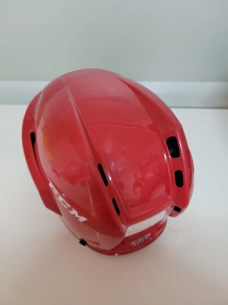 Casco Hockey Infantil CCM Rojo