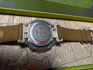 G-Shock x HUF GA-2100HUF-5A Marrón/Verde