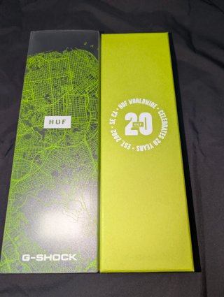 G-Shock x HUF GA-2100HUF-5A Marrón/Verde