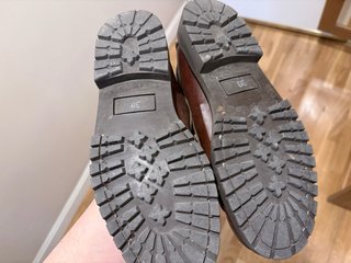 Mocasines de piel para niño T-39