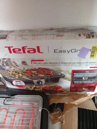 Barbacoa Eléctrica Tefal EasyGrill XL
