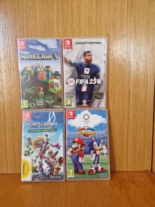 Pack 4 Videojuegos Nintendo Switch