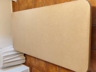 2 Bases tapizadas como nuevas con 6 patas