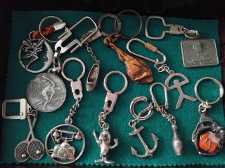 Lote LLAVEROS ANTIGUOS de COLECCION Retro