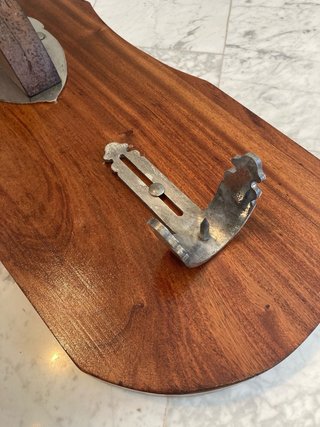 Jamonero giratorio madera y metal