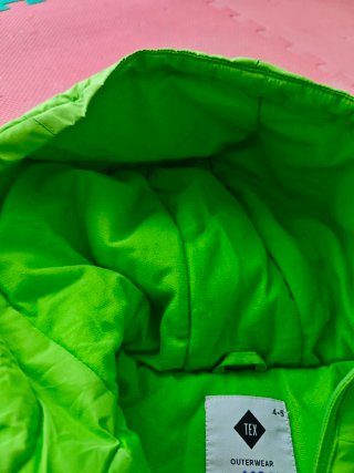 Chaqueta infantil diseño rana, 4-5 años