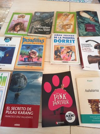 12 libros x 6 eurillos