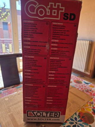Soldadora Solter Cott SD Digital