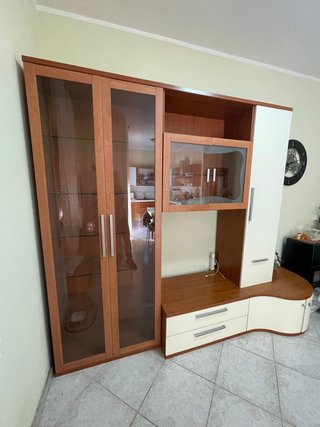 Parete attrezzata L 270 x P 75 x H 230