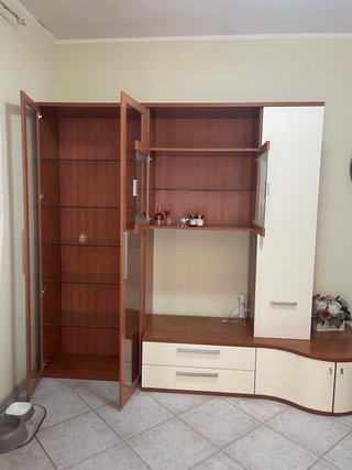 Parete attrezzata L 270 x P 75 x H 230