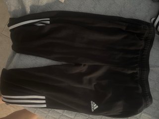 Chándal Adidas Talla 15/16 años Negro y Gris