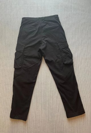 Pantalón Cargo Negro Zara