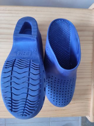 Zuecos Calzuro Azul Talla 37-38