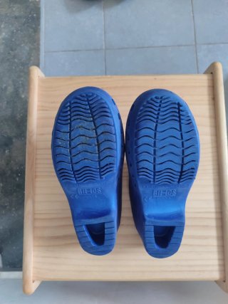 Zuecos Calzuro Azul Talla 37-38