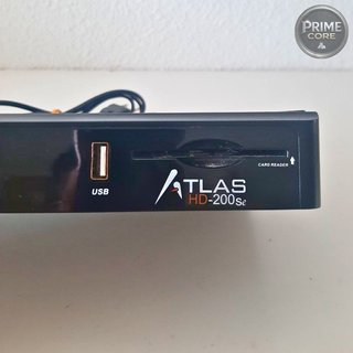 Receptor Satélite Atlas HD-200Se + Mando