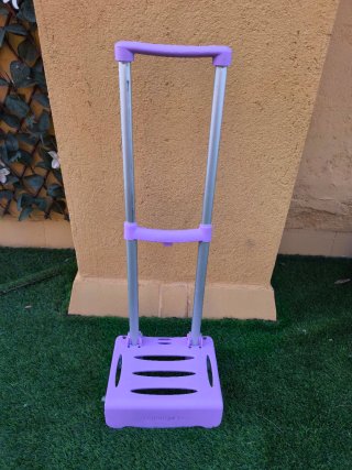 Carro con ruedas para mochila