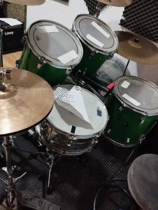 Batería Tama Swingstar Verde