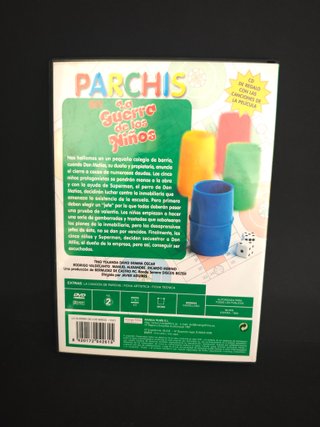 Lote 3 DVDs Parchís Películas Originales 80s