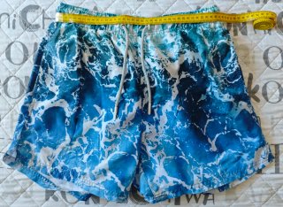Bañador hombre talla M olas azules