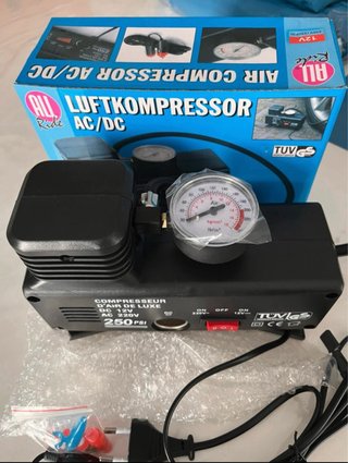 Compressore Aria 12V/220V 250 PSI Gonfiatore