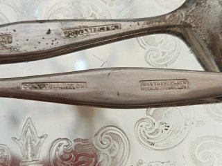 Set Pappa Vintage silverplated