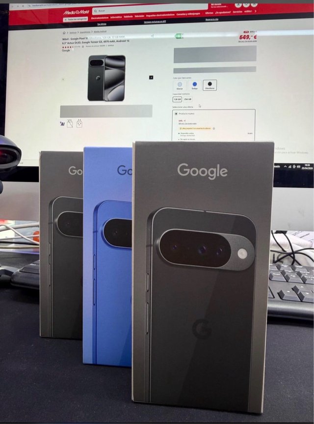 Google Pixel 10 128GB Negro/Azul