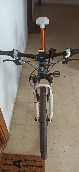 Bicicleta Trek MTB 24 Negra y Azul