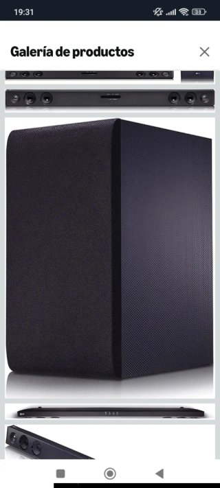 Subwoofer Inalámbrico para barra de sonido de 200W