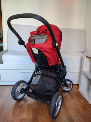 Cochecito Bebé Mutsi Evo Rojo