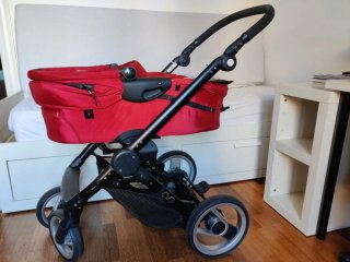 Cochecito Bebé Mutsi Evo Rojo
