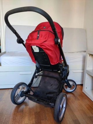 Cochecito Bebé Mutsi Evo Rojo