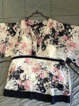 Blusa Estampada Japonesa