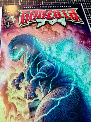 Lote 2 Comics USA Godzilla Kai-Sei Era #1 IDW 2025