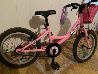 Bicicleta niña R16 rosa