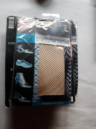 Lote 6 pantys y 25 medias finas t42 mujer