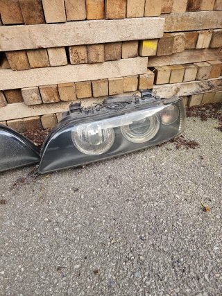 Faros Angel Eyes Hella BMW E39 Halógenos