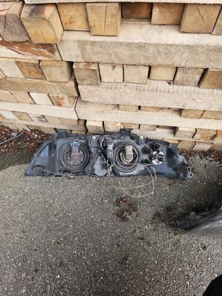 Faros Angel Eyes Hella BMW E39 Halógenos