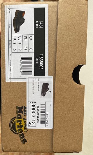 Dr. Martens 1461 Talla 42 Hombre