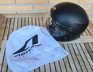Casco Astone ECER22-05 Negro Talla M