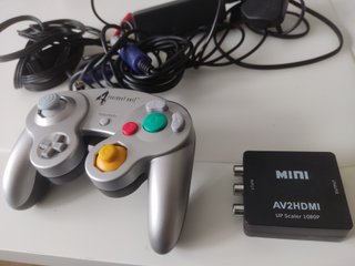 Consola Gamecube + Mando + Tarjeta Memoria + Scale