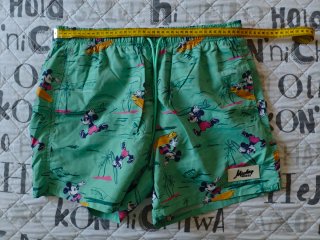 Bañador Disney Mickey Mouse Hombre Verde