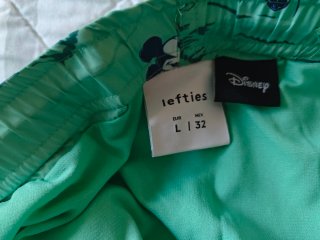 Bañador Disney Mickey Mouse Hombre Verde