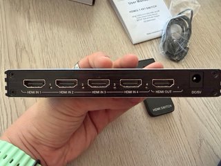 Ezcoo Switch HDMI 2.1 4K 120Hz 4x1