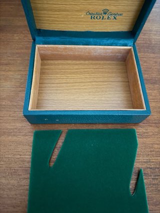 Caja Rolex Vintage Ataúd Triangular Años 60