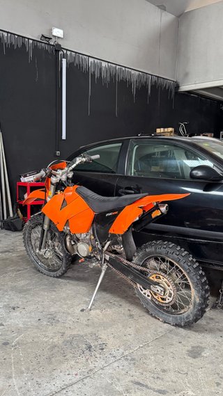 KTM 250 EXC (CAMBIO 125 2T)