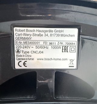 Exprimidor Bosch 1000W