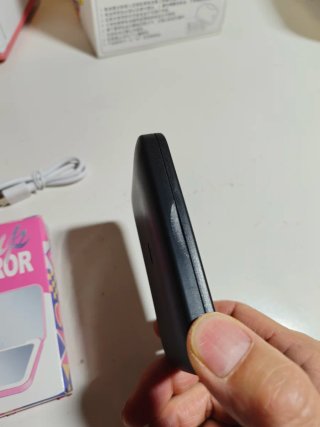 Espejo Maquillaje Portátil con Luz LED