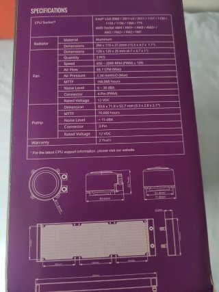 Cooler Master ML360R RGB Refrigeración Líquida