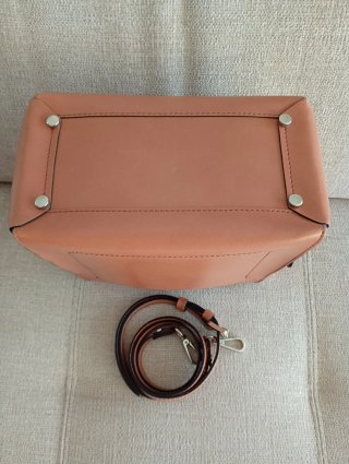 Bolso piel Gianni Chiarini color camel