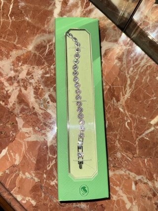 Pulsera Swarovski Plata